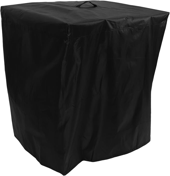 Black Pool Pump Cover with Oxford Cloth for Outdoor Units | Simple Installation, Easy Maintenance, Snug Fit, Effective Protection for Garden Filter Equipment