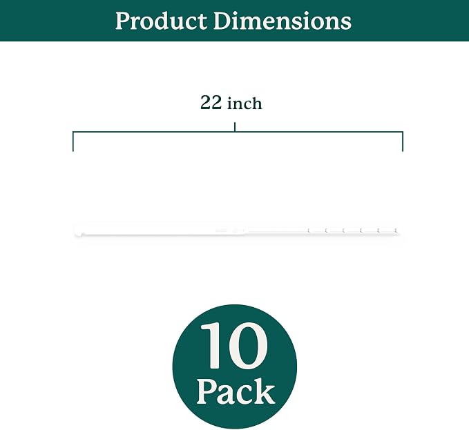 Gardyn Plant Belts - 10 Pack, Hydroponic Accessories | For use with all indoor garden hydroponics growing systems & vertical hydroponic garden towers, support fruiting plants