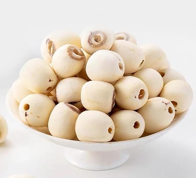 Dried Lotus Seeds- Pure Natural Chinese Herbal Medicine- 14.11oz/400g Used for making soup-Brewing tea-莲子 (Lotus seed)