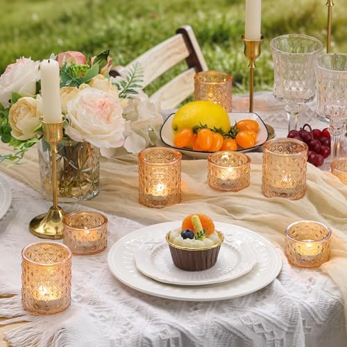36 Pcs Assorted Gold Votive Candle Holders Bulk - Image 5