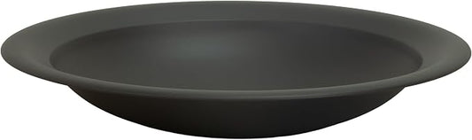 Sunnydaze Round Steel Outdoor Fire Pit Bowl Replacement Insert for DIY Ring or Existing Stand - Wood-Burning Backyard Patio Firepit for Outside - 26" Outer / 20" Inner Diameter - Black