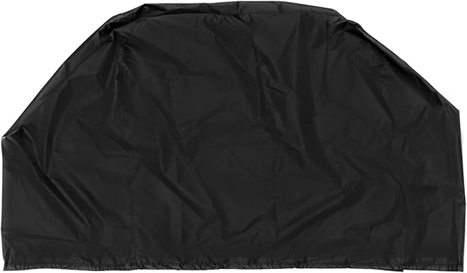 QWORK Dustproof Miter Saw Cover, 2 Pack Waterproof Covers, 210D Oxford Cloth with Bottom Drawcord Fits Most Miter Saws, Planers, Machine Tools, Black