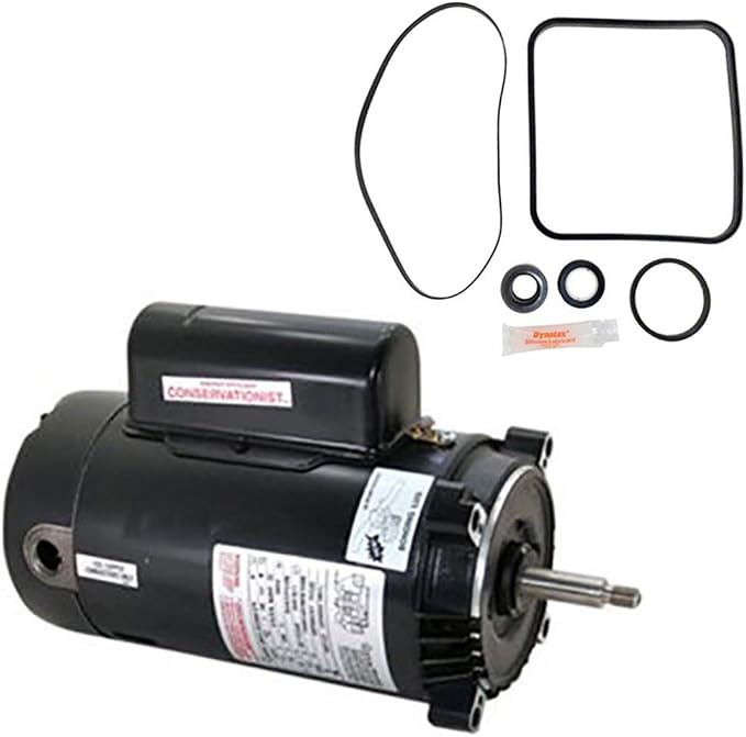 Puri Tech Replacement Motor Kit for Hayward Super Pump 2.5 HP SP2621X25 A.O. Smith Century UST1252 with GO-KIT-3