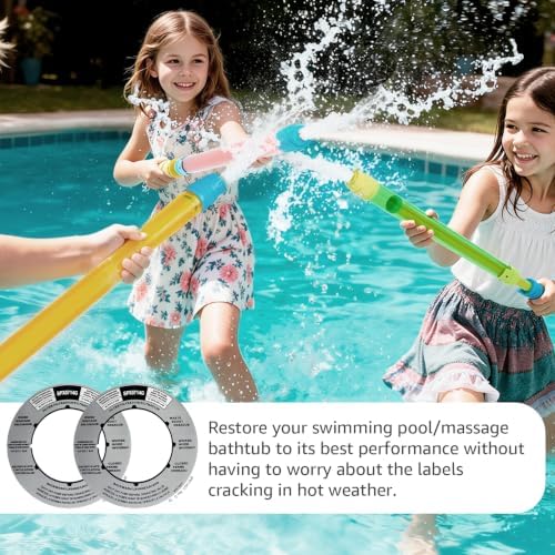SPX0714G Pool Filter Sticker for Hayward SP0714T SP0714 SP714 Series Filter | for Hayward Multiport, Pro, and VL Series Pool Pump Sticker,Compatible with 1.5" Vari-Flo Valve or Key Cover 2-Pack