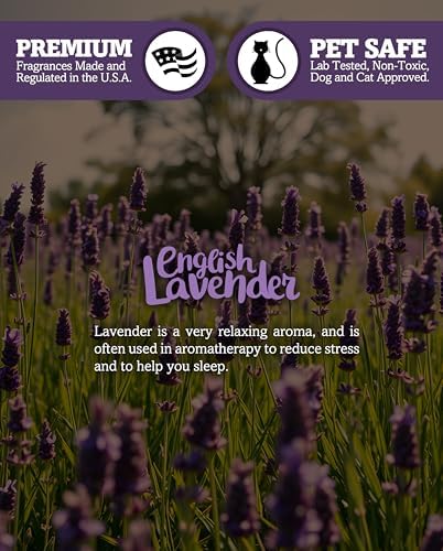 Pure English Lavender Soy Votive Candles - Scented with Essential & Natural Oils - 6 Purple Natural Votive Candle Refills - Flower & Floral Collection - Image 5
