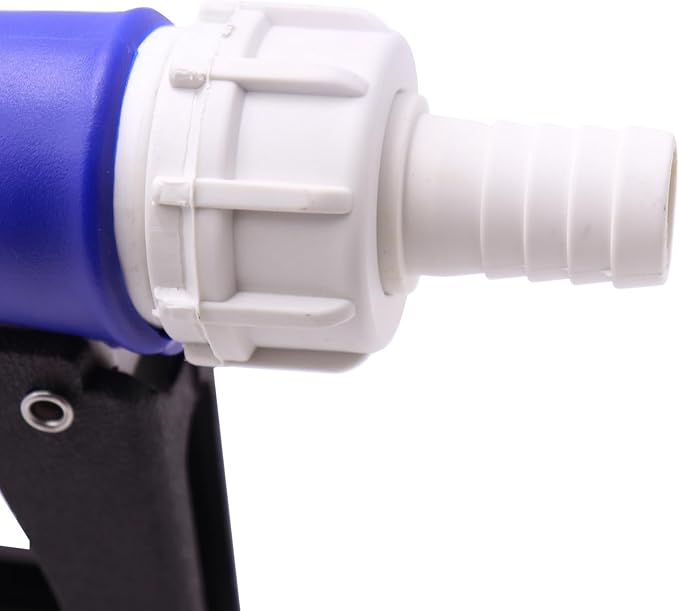 3/4" Inch Barb Automatic Shut-off Diesel Exhaust Fluid (DEF)/Antifreeze Nozzle 1/2"(15MM) Spout Ethanol Methanol Blend Industrial Gasoline Water Dispensing Fuel Nozzles Max Flow Rate 12 GPM