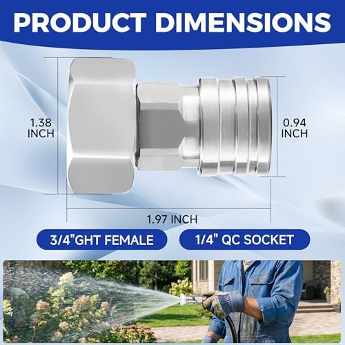 Tool Daily Garden Hose to Pressure Washer Adapter - Image 4