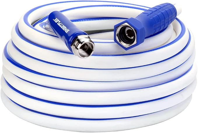 SmartFlex RV/Marine Water Hose, 5/8 in. x 50 ft., Hybrid, White - HSFRV550