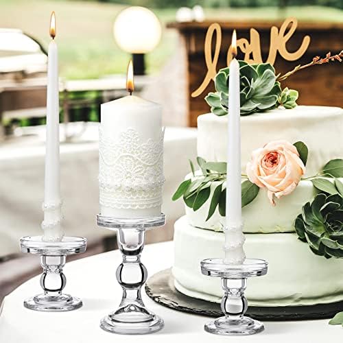 Irenare Unity Candles for Wedding Ceremony with Holder,Classic Style - Image 4