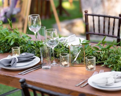 36pcs Clear Votive Candle Holders, Glass Candle Holders for Wedding Table Decorations, Tea Light Candle Holder, Candle Votives for Baby Shower Christmas Party Table Decor, Home Decor - Image 3