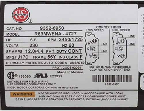 Gecko Aqua-Flo Flo-Master XP2e 05334012-2040 Spa Pump is 3 HP Dual Speed 230V