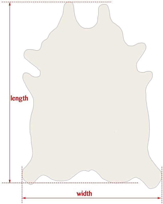 rodeo Genuine Cowhide Rug - Real Cow Hide Rug Large for Living Room & Bedroom - Western Rugs for a Natural Western Home Decor Ambiance - Rustic Cow Print Carpet Decor - 6x8 ft, Brindle