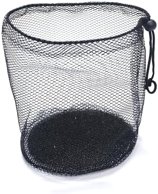 Jokari Nylon Pool Pump Filter Protection Mesh Bag with Sponge Base | 6x6x8 Inch Filters. Prevents Clogging, Protects Pump from Large Debris. Durable, Easy-to-Use Net Cover, Cleaner Pools