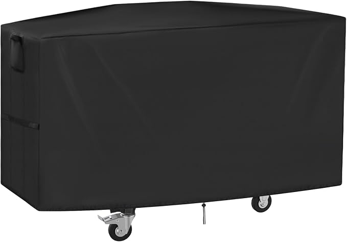 Outdoor Prep Table Cover for Blackstone ProSeries 28" Prep Grill Cart, Waterproof Outdoor Pizza Oven Cart Cover, Patio BBQ Grill Stand Covers - 58 X 24 X 32 Inch