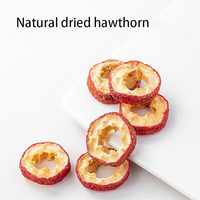 Dried hawthorn- 5.29oz/150gPure Natural Chinese Herbal Medicine-山楂for Tea, Cooking (Dried hawthorn slices)