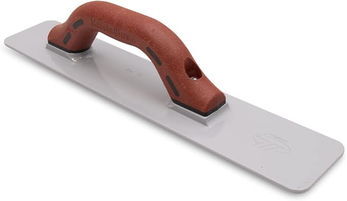 MARSHALLTOWN Cast Magnesium Hand Float, 16 Inch x 3-1/8 Inch, Concrete Float, Concrete Finishing Tool, Provides a Smooth Finish, DuraCork Handle, Standard Handle Style, Assembled in USA, 148DC