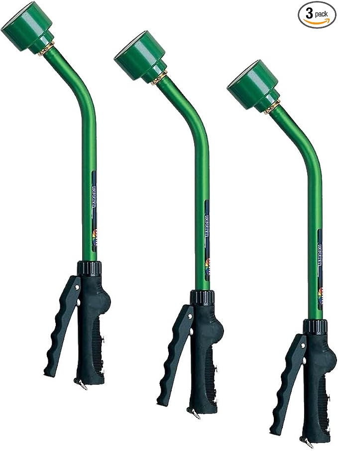 Dramm 12864 Touch-N-Flow Rain Wand 16-Inch Length, Green (Pack of 3)