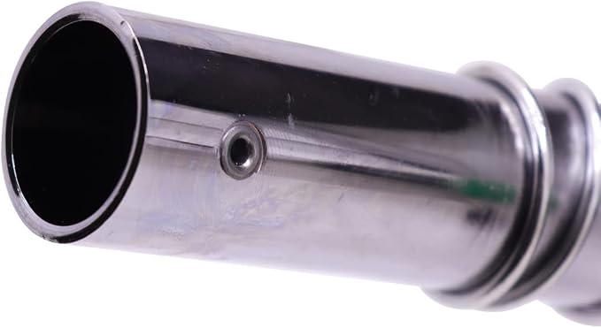 1" Inch NPT Fuel Nozzle Automatic Shut-Off Green Gas Pump Heavy Duty Nozzle with Fuel Hose Swivel & Hook 19/16 Inches Spout (OD=30mm) Three Notch Hold Open Clip Used For Diesel Petrol