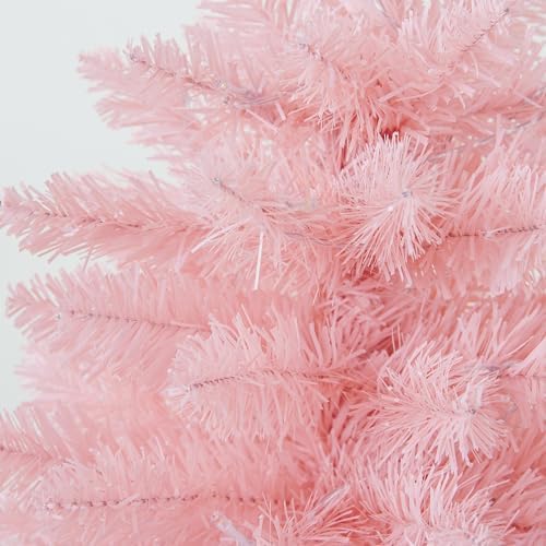 Pre-Lit Artificial Christmas Tree 4Ft, Battery Operated Desktop Xmas Tree with 70 LED 210 Branch Tips Mini Christmas Tree Decoration Indoor Outdoor - Image 5