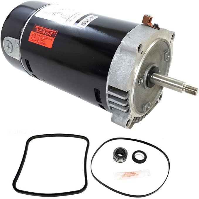 Puri Tech Replacement Motor Kit for Hayward Super Pump 1 HP SP2607X10 AO Smith Century UST1102 with GO-KIT-3