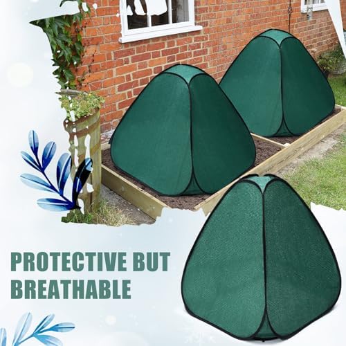 2 Pcs Plant Covers Freeze Protection, 36 x 36 x 38 in, Green - Image 5