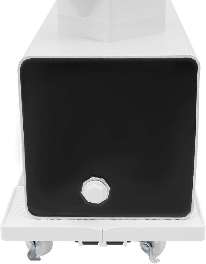 Vertical Hydroponics Growing System Kit, Indoor Growing System Planter Vertical Germination Kit Large Planting Baskets Large Water Tank Porous Design 4 Swivel Castors Automatic Watering System