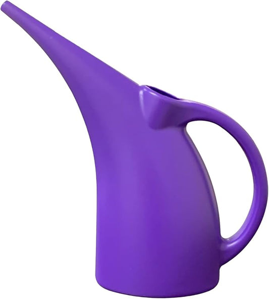 KP Kool Products Watering Can 1/2 Gallon - Small Watering Can for Indoor Plants - Outdoor Watering Can - Purple Plant Waterer - Plastic Watering Can for Garden - 1 Pack