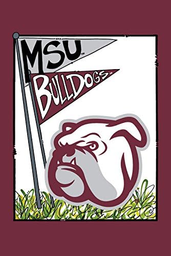 Collegiate Garden Flag (Mississippi State Mascot)
