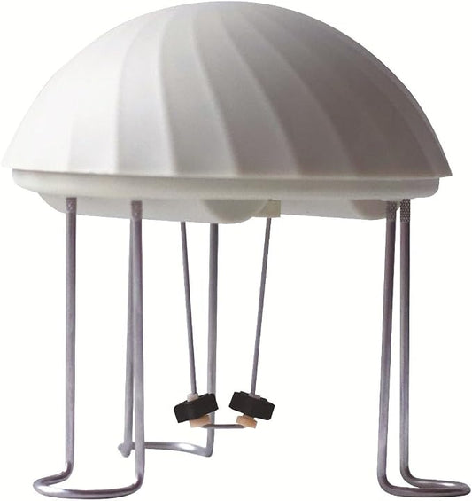 Farm Innovators Birdbath Water Rippler Agitator Attracts Birds and Deters Mosquitoes from Laying Eggs, Model WR-25 | Creates Continuous Water Movement to Attract Backyard Birds