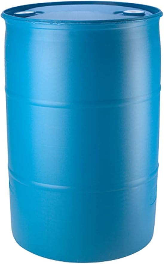 55 Gallon Blue Barrel | with 2 I Bung Holes