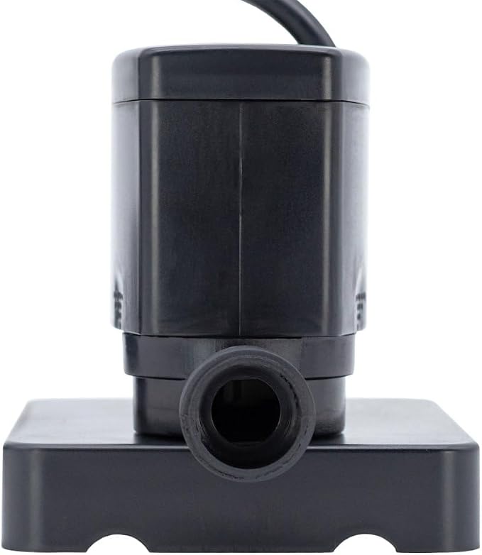 Rx Clear Submersible Cover Pump For Above Ground Pool | 350 GPH | Including Easy Clean Filter Pad and 25-Foot Power Cord | Retain The Life of Your Winter Cover