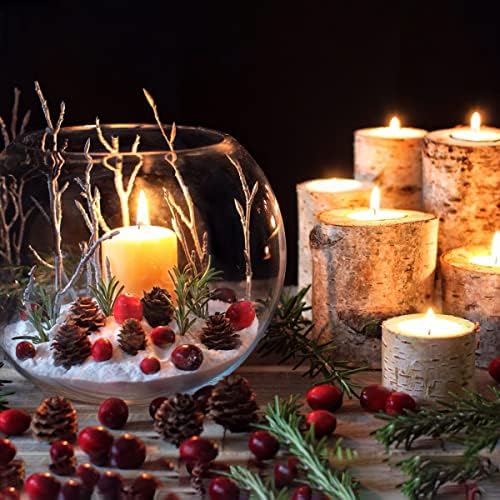 10 Hours Ivory Votive Candles, Unscented 1.5 inch Wax Candles for Wedding, Party, Holiday Spa & Home Decoration, 36 Packs - Image 3