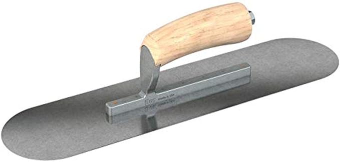 Bon 66-202 Steel City Pool Trowel - Carbon Steel - 8 X 3 - Wood