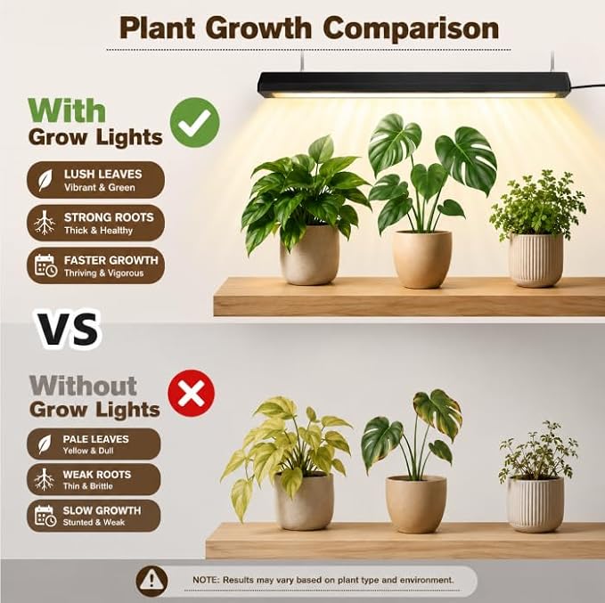 Plant Stand Indoor with Grow Light, 51" Tall Plant Stand for Multiple Plants, 6 Tiered Plant Shelf Indoor, Corner Metal Flower Plant Holder Display Rack for Living Room, Patio Decor