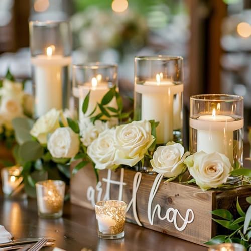 TBWIND 16pcs 4/6/8/10 Inch Clear Glass Cylinder Vases for Centerpieces - Image 4