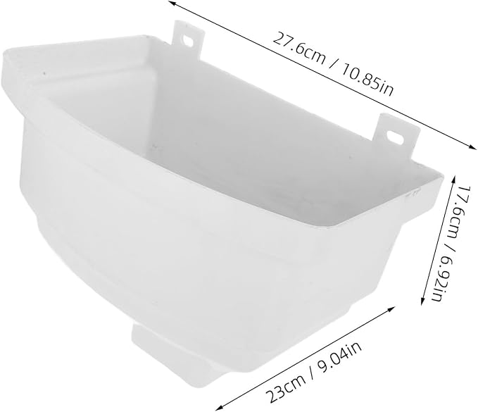 Housoutil Downspout Adapter Rain Gutter Diverter Rainwater Collection Barrel Connector for Roof Drainage Outdoor Use 10.86X9.05X6.92In