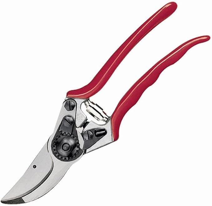 Felco Pruning Shears (F 11) - High Performance Swiss Made One-Hand Garden Pruner with Steel Blade
