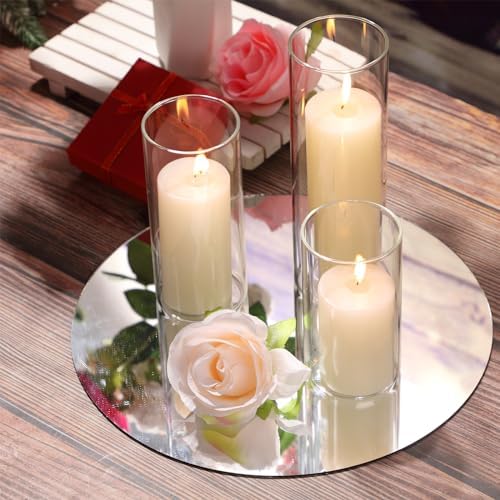 Shihanee 3 Pillar Candle and Holder, S, Ivory White - Image 5