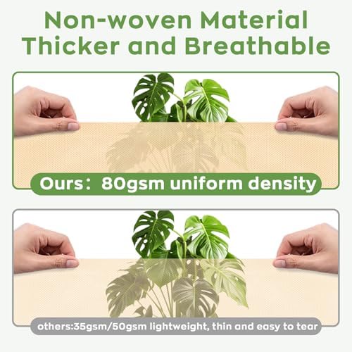 Plant Frost Protection Cover, 4 Pack 32" x 39" Zipper & Drawstring - Image 4