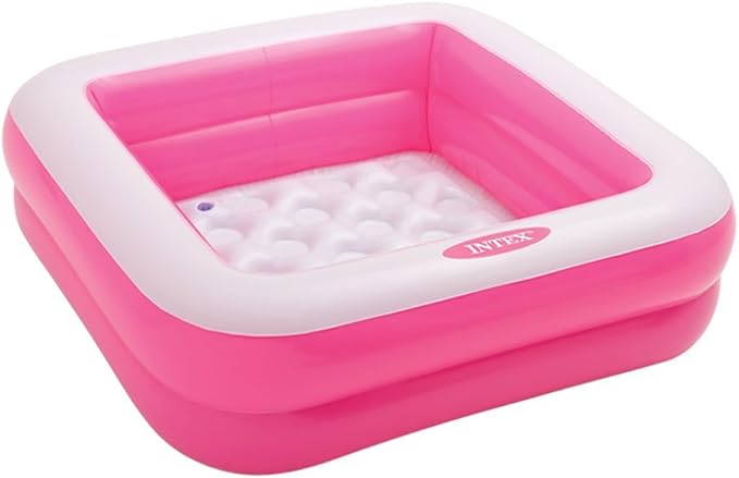 Intex Baby Pool Play Box Pool, Assorted Colours, 86 x 86 x 25 cm