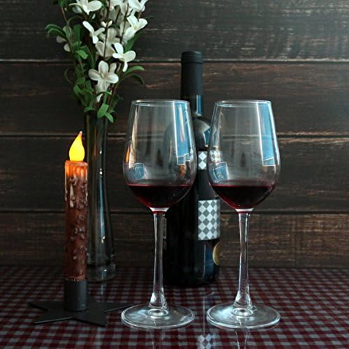 CVHOMEDECO. Real Wax Hand Dipped Battery Operated LED Timer Taper Candles Country Primitive Flameless Lights Décor, 6-3/4 Inch, Coffee, 2 PCS in a Package - Image 4