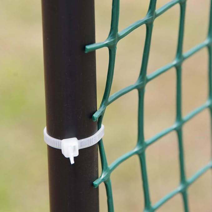 Heavy-Duty Plastic Mesh Netting, Green, 35.4 x 197 in (90cm x 5m), 25mm Grid, Recycled Plastic, Cut-to-Size, Multi-Purpose for Gardening & Fencing