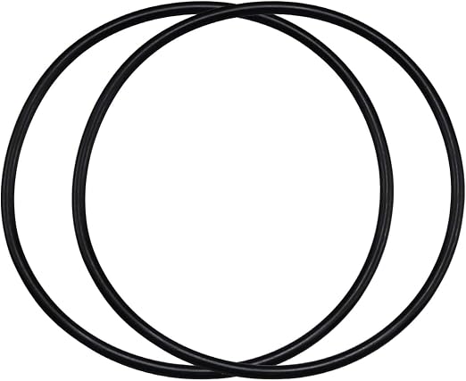 SPX1500P Pool Pump Lid Strainer Cover O-Ring for Select Hayward Pumps Fits Power-flo 1500, LX, 1700 Series (2/Pack), Black