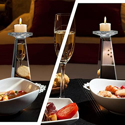 GIMORRTO Candle Holders 2 Sets Tabletop Decor for Wedding, Church, Fall, Holiday DéCor, Table Centerpiece Decoration. … (11 INCH) - Image 4
