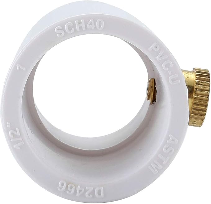 CozyCabin 1/2 inch PVC Splitter with Brass Mist Nozzle (Pack of 10)