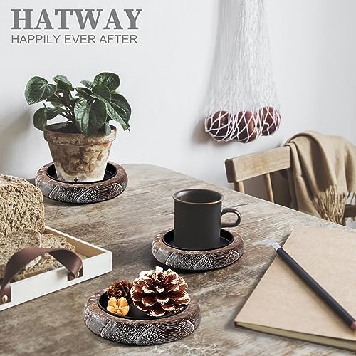 Hatway Wood Candle Holders for Pillar Candles - Image 4