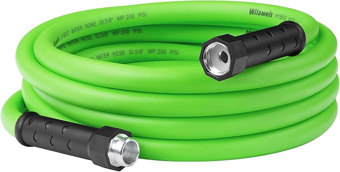20 FT x 5/8″ Garden Hose, Short Lightweight Flexible Garden Water Hose with Swivel Handle, 200 PSI Working, 450 PSI Burst, All-Weather Outdoor Use, Heavy Duty Water Hose for Watering, G20GH06