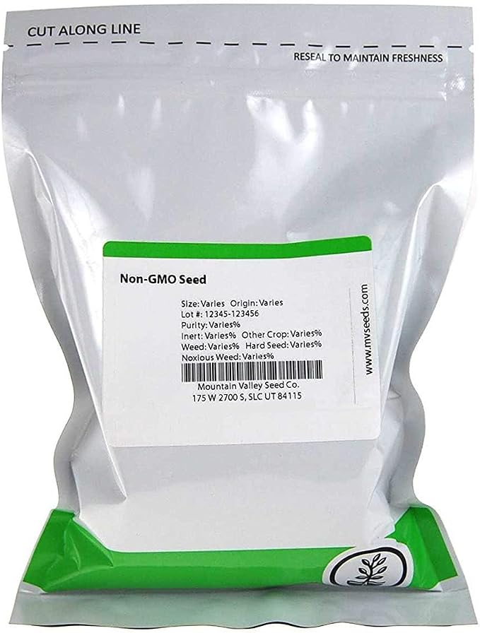 Mammoth Melting Sugar Pod Snow Pea Seeds – 1 LB (~1,800 Seeds) – Non-GMO Heirloom for Vegetable Gardens & Microgreens – High-Germination, Sweet & Tender Pods, Ideal for Trellising & Vertical Growing