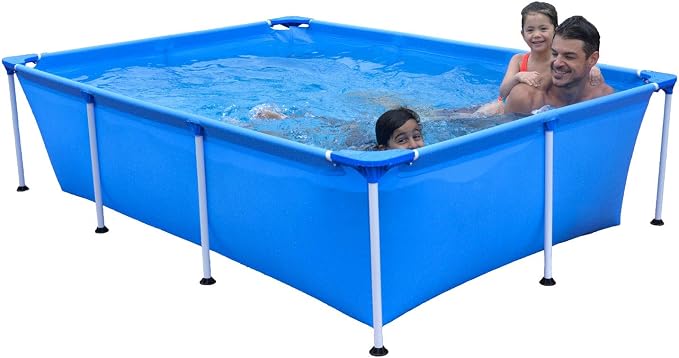 Avenli Rectangular Removable Swimming Pool 258 x 179 x 55 cm