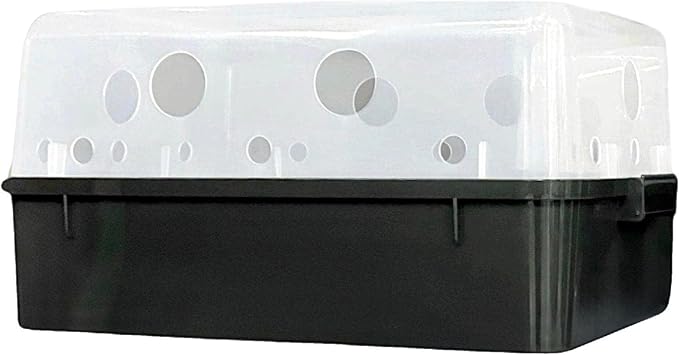 North Spore 'Boomr Bin' Monotub Mushroom Grow Kit for Dung-loving Mushrooms | Just Add Spores, Includes (3) Boomr Bag Sterile Manure-Based Substrate, Coco Coir & Filters, Beginner-friendly, Monotub Kit